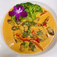 Salmon Red Curry