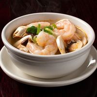 Spicy Hot & Sour Shrimp Soup